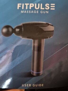 FITPULSE Black Massage Gun